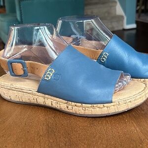 Born leather sandals size7.5